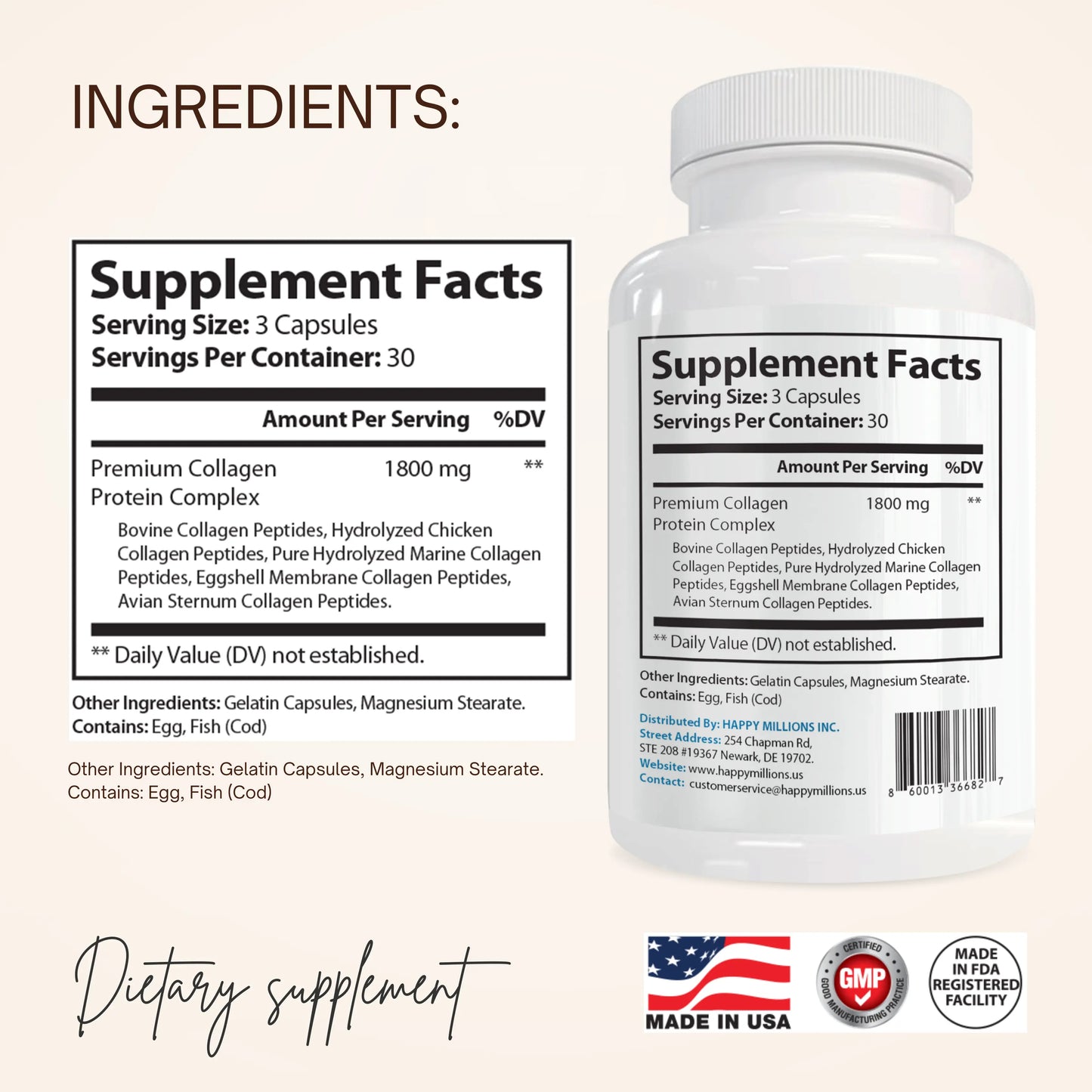 COLLAGEN COMPLEX Happy Millions