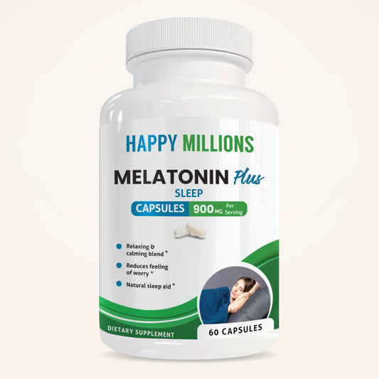 MELATONIN PLUS (SLEEP) Happy Millions