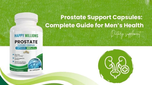 Prostate Support Capsules: Complete Guide for Men's Health