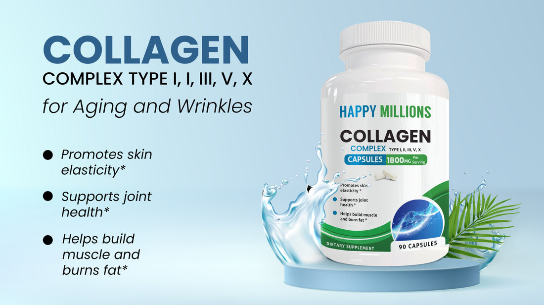 Collagen Supplements for Aging and Wrinkles | Promote Skin Elasticity