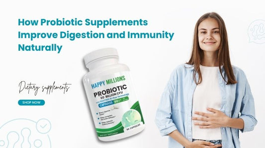 Probiotics for Gas, Bloating and Constipation Relief
