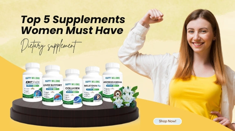 Top 5 Supplements Women Must Have