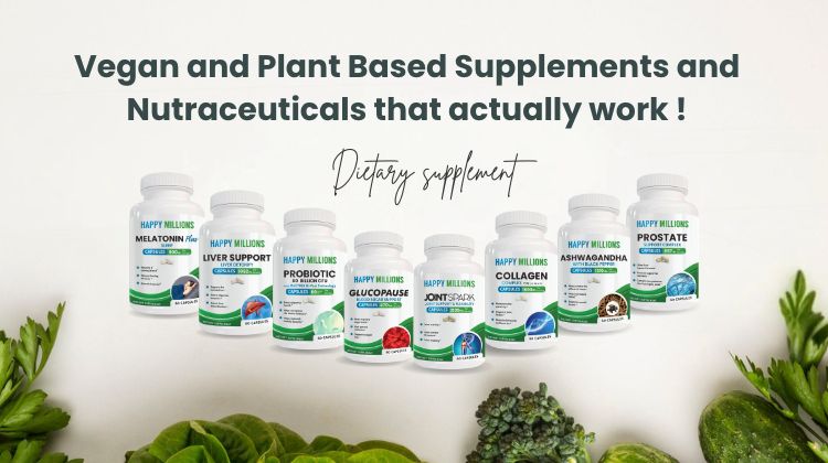 Vegan and Plant Based Supplements and Nutraceuticals that actually work !